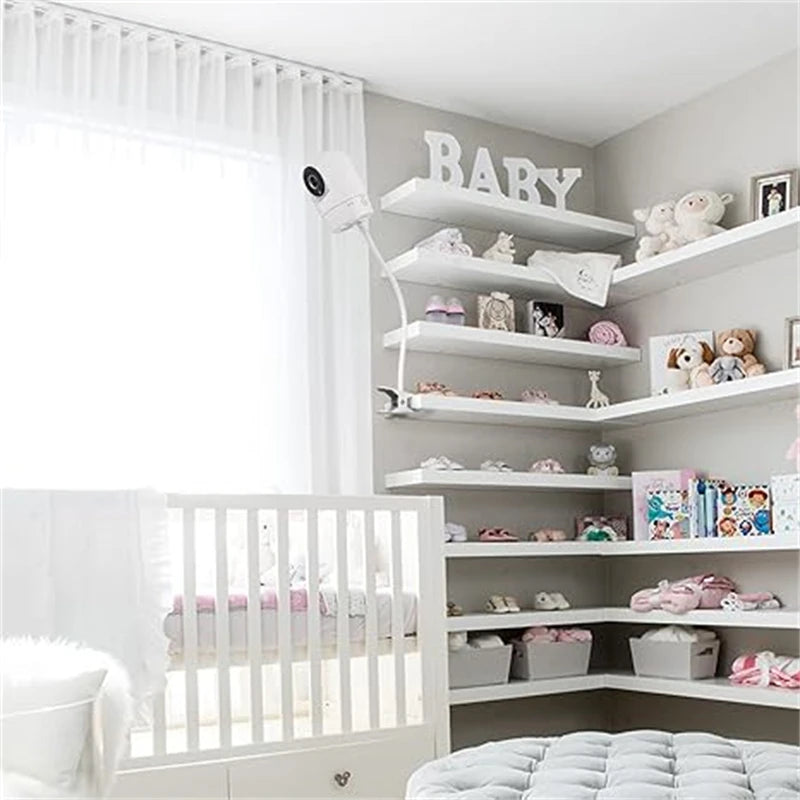 Universal Baby Monitor Holder Flexible Baby Camera Clip Mount Shelf No Drilling Safer Monitor Stand for Xiaomi TPLINK EZVIZ Came