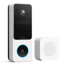 AOSU 3MP Wireless Doorbell Video Intercom Outdoor 2.4G Wi-Fi Smart Doorbell with Chime Human Detection Support Alexa Door Bell