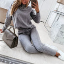Autumn Women Tracksuit Sweatshirt Drawstring Pants Suit Female 2022 Fashion Ladies Casual Loose Long Sleeve Pullover Sports Set
