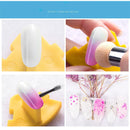 Double-ended Nail Art Painting Accessories Nail Dotting Brush Sponge Head Rhinestones Handle Nail Art Brush Gradient Shading Pen