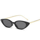 Sexy Small Vintage Cat Eye Sunglasses Women Vintage Red Black Sun Glasses Female Ladies Cateyes Sunglass 2024 Retro Glasses