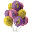 Anime Tangled Rapunzel Theme Party Supplies Tableware Paper Cup Plate Napkin Flag Baby Shower Balloons Birthday Party Decoration