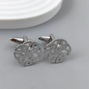 New French shirt cufflinks Celtic knot buttons high-end business men's accessories husband wedding jewelry father gift