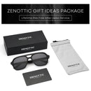 ZENOTTIC 2025 New Arrivals Aviator Polarized Sunglasses Handmade Acetate UV400 Protection Pilot Sun Glasses for Women Men