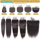 The Halo Edge | Pre-Plucked HD Lace Frontal & Closure, Brazilian Virgin Hair