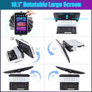 ESSGOO 10" Android 14 4+64G Wireless Carplay Android Auto Car Stereo Radio 1 DIN GPS Navi BT FM RDS WIFI USB EQ SWC w/ Microphoe