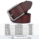 Men's Belt Genuine Leather Luxury Designer Vintage Pin Buckle for Jeans Trouser Belts Men Luxury Strap Male Belts Waistband Belt