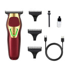 Professional T-Blade Hair Clipper - 0mm Ultra Precise Barber-Grade Shaving & Beard Trimming for Home & Salon Use
