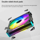 TEUCER JM-1 Fan Kit 3 in 1 ARGB Mirror Cycle Light Effect 4Pin PWM 800-2000RPM Water Cooling 360mm Wireless PC Cooler Fan