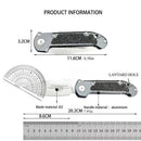 The Obsidian Task | D2 Steel Multi-Functional EDC Folding Knife