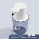 New Wall Mounted Automatic Soap Dispenser Foam Smart Hand Washing Machine 500ml Liquid Rechargeable Bathroom Induction Sensor
