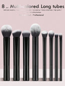 3pcs Makeup Brush Set, Including Angled Eyeliner Brush, Eyebrow Brush, And Ultra-Fine Eyeshadow Brush, Makeup Brush Set, Makeup Brush Kit, Makeup Brush Set, Full Makeup Brushes, Makeup Brush Set, Complete Makeup Tools, Makeup