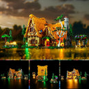 Hprosper LED-Licht für 43242 Disney Schneewittchen und das Häuschen der sieben Zwerge Lampe mit Batteriebox (Keine Lego Bausteine)