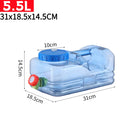 5 L Water Container with Faucet Water Can Bucket Large Capacity Water Bottle Portable Water Container For Outdoor Camping Travel