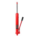 8-Ton Hydraulic Ram Jack for Engine Hoists - Heavy Duty Long Ram Cylinder with Air Pump & Clevis Base