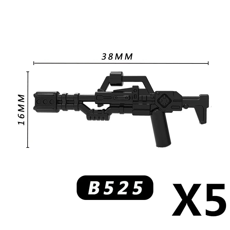 MOC Medieval Accessories Building Blocks Military Soldiers Shoulders Armor Blaster Helmets Weapons War Bricks Children Toys B038