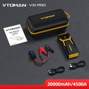 VTOMAN 4500A Power Bank with Car Start Auto Start Portable Charger Jump Starter Power Station Car Battery Charger Booster