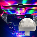 Car Auto USB DJ RGB Mini Colorful Music Sound LED USB-C IOS Holiday Party Karaoke Atmosphere Lamp Welcome 5V Ball Laser Light