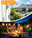 The Halo Lantern | Set of 4 Waterproof Solar Hanging Lanterns
