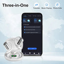 Q16S 3-In-1 Translators Headphones 144 Languages Instant Voice Translation Earbuds Wireless Bluetooth 5.3 Eeaphones For Business