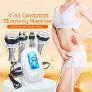 4 in 1 Vacuum Therapy Cavitation RF Radio Frequency Fat Remover Body Slimming Machine Ultrasonic Massage Shaping Instrument
