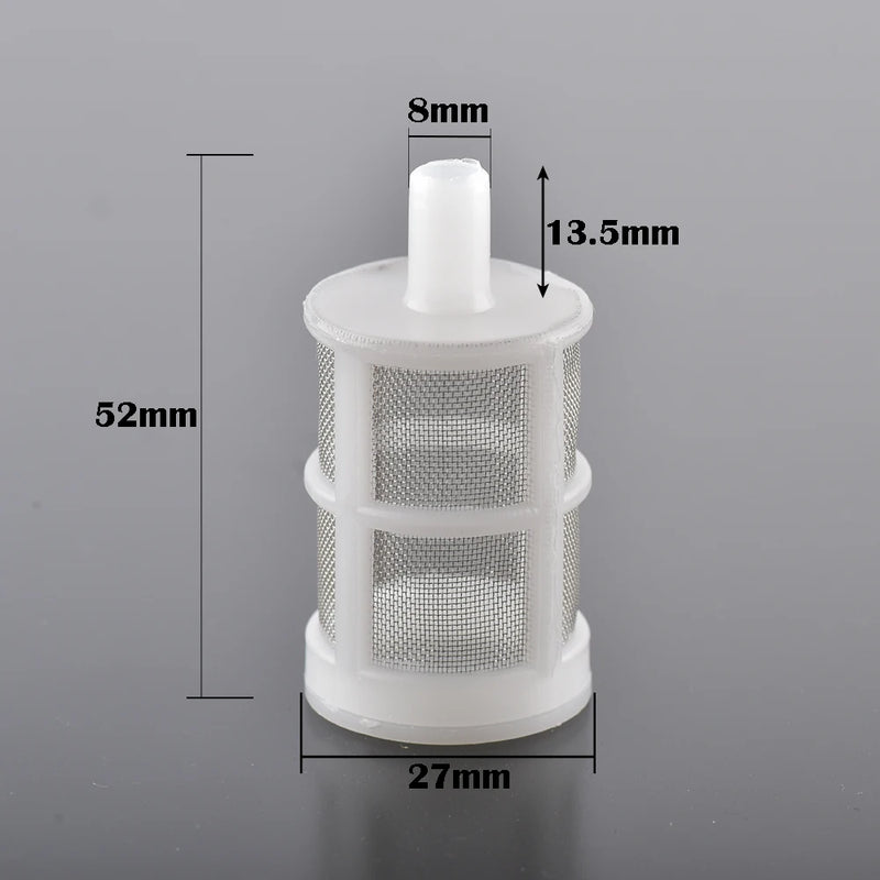 8mm 10mm 12mm Interface Stainless Steel Mesh Siphon Net Filter Irrigation Aquarium supplies Diaphragm Pump Filtration Supplies