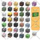 Magnetic Building Blocks Mine World Magnet Cubes Forest Set for Boy Girl Kid Age 3+ DIY Model Children STEM Sensory Toy Gift