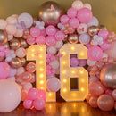 Giant Number Balloon Filling Box Birthday Balloon Frame Birthday Party Decorations Kids Wedding Anniversary Decor Baby Shower