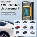 4 In 1 Car Multi-function Air Compressor Jump Starter Air Pump Tire Inflator Portable Battery Starter With Smart Battery Clip