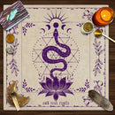 Tarot tablecloth Own Your Power Pastel Altar Cloth Alter Cloth Tarot Cloth For Spread Tarot Altar Decor Witchy Decor Tarot Mat