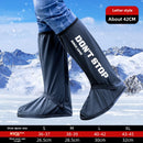 Rain boots for men, waterproof rain boots, non-slip, thickeneded, wear-resistant water shoes, rainy day shoe covers, cycling ...