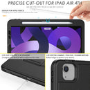 Buchdesign Cover Leder Flip Case für iPad Pro 11 Stoßfeste Hülle mit Stiftschlitz für iPad Air 4 Air 5 Universal Cover