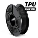 SUNLU PETG/ABS/SILK/TPU/PLA Filament 1 Rolle 1,75 mm FDM 3D-Druckermaterial mit hoher Festigkeit 100 % blasenfreies Filament für 3D-Stift