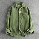 The Corduroy Archive | Men's Cotton Corduroy Long-Sleeve Overshirt