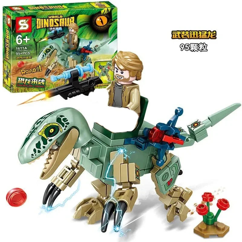 Prehistoric Planet Jurassic Age Dinosaur Brick Compatible Legodinosaur Developmental Toy Building Block Brick Toys Gifts Boy