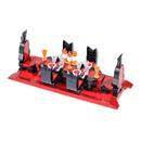 MOC Halloween Skeleton Horde  Building Blocks Dark Castle with Vampire Throne DIY  Medieval Bricks Collection Gift