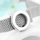 2021 New Arrival Sparkling 925 Sterling Silver Round Clear CZ Clips Beads for Jewelry Making Fit Reflexions Charm Bracelet