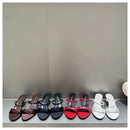 The 'Soleil' Square-Toe Silk Sandals