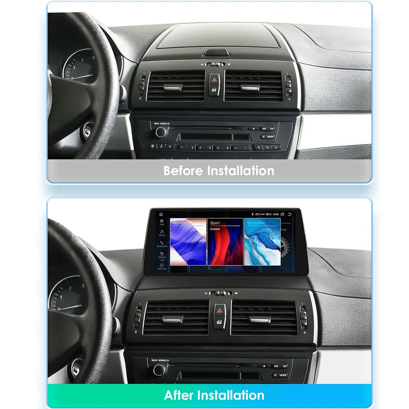 Carplay 4G 10.33" AI System Car Radio Android for BMW X3 E83 2004 - 2010 Multimedia Player Navigation GPS 2 Din Stereo DSP Audio