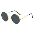 Beliebte Angel-Freizeit runde Metall-Herren-Sonnenbrille Retro Vintage Sonnenbrille für Herren Damen 2024 Mode Brillen Sonnenbrille UV400