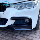 Fit For BMW Accessories 3 Series F30 F31 F35 M Sport 320i 325i 328i 335i 2012-2019 Fog Lamp Cover Trim Front Canards Splitter Bo