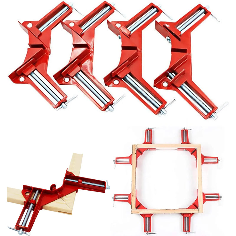 Right Angle Clamp, 90 Degrees Corner Clamp, Picture Frame Holder, Glass Holder, DIY Woodworking Hand Tools