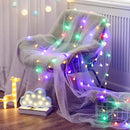 LED Bulb String Lights USB Wire Garland Light Christmas Wedding Birthday Party  Decoration Outdoor Fairy Lights 1.5/3/6M