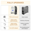 FDIK 8KW 230V Diesel Heater Air Heater 12V 24V Heater Wearing Power Adapter And Remote Control Heaters for Garage and Warehouse