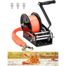 Steel Hand Winch Heavy Duty Rope Crank 3500lb Winch Trailer Manual Strong Winch Trailer Tool for Trailer Boat or ATV Towing