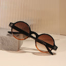 2023 Damen Kleine Runde Sonnenbrille Brille Fahrerbrille Retro Vintage Sexy Rosa Sonnenbrille Rahmen Fahrradbrille Schatten