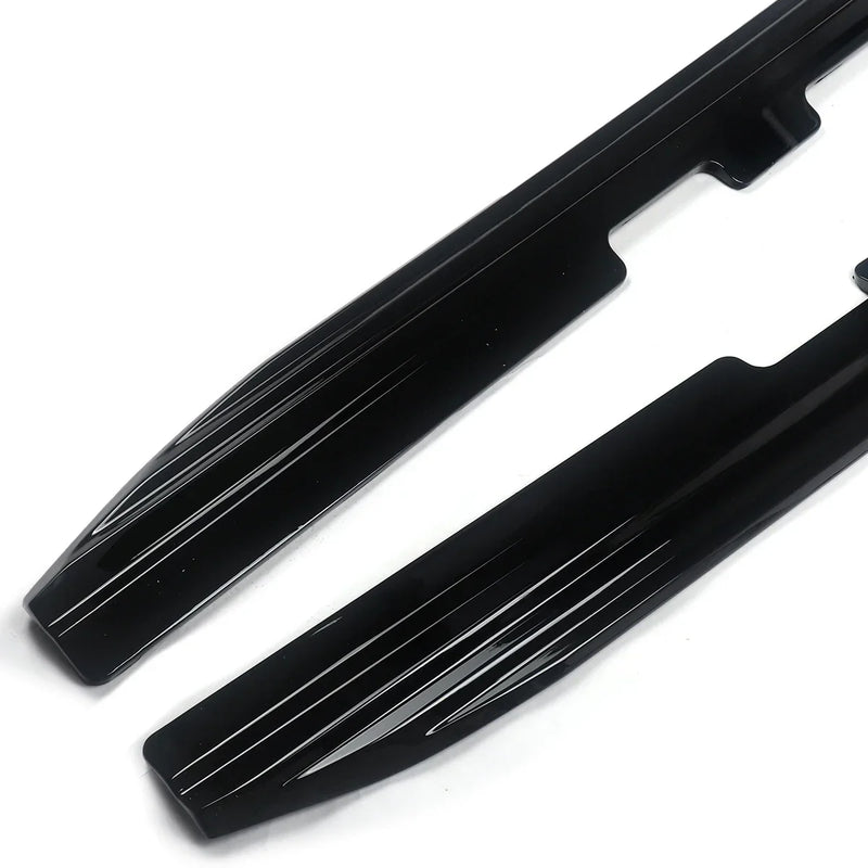 For BMW X3 X3M G01 X4 X4M G02 18-23 Gloss Black Side Skirt Guard Molding Trim US