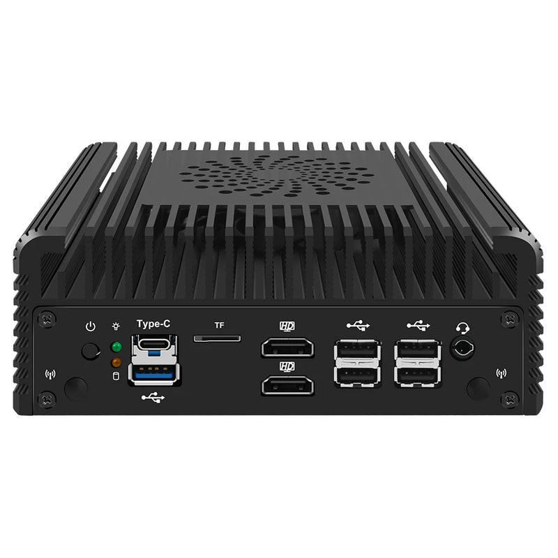 New 12th Gen Firewall Mini PC 2x10G SFP+ 2xi226-V 2.5G Intel i3 N305 N100 Soft Router NVMe 2xHD DDR5 MiniPC NAS Server Proxmox