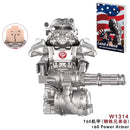MY701-705 Bos Brotherhood of Steel T-60 Power Armor Cooper Howard Lucy MacLean Radiation Building Block Mini Action Figure Toys