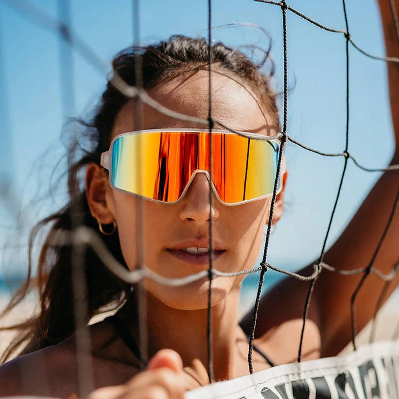 Fashion Big Sport Sunglasses Men Women Brand Designer Oversized Sun Glasses Unisex Vintage Hiking Riding Cycling Goggle Shades